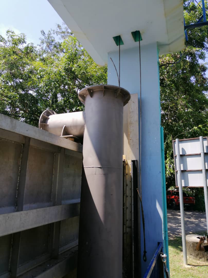 Stainless Steel 304 Pump Gate Column _ Discharge Pipe